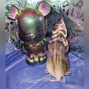 DREAM AMETHYST FEATHER CARVING